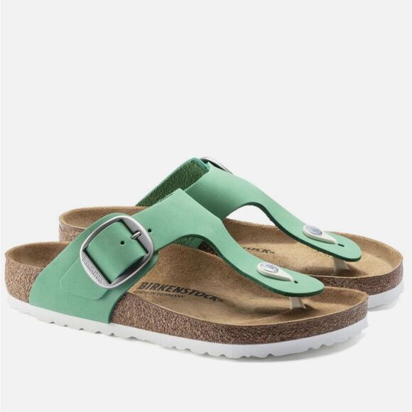 Birkenstock Gizeh Big Buckle Sandal Jade green 37 - Picture 3 of 9